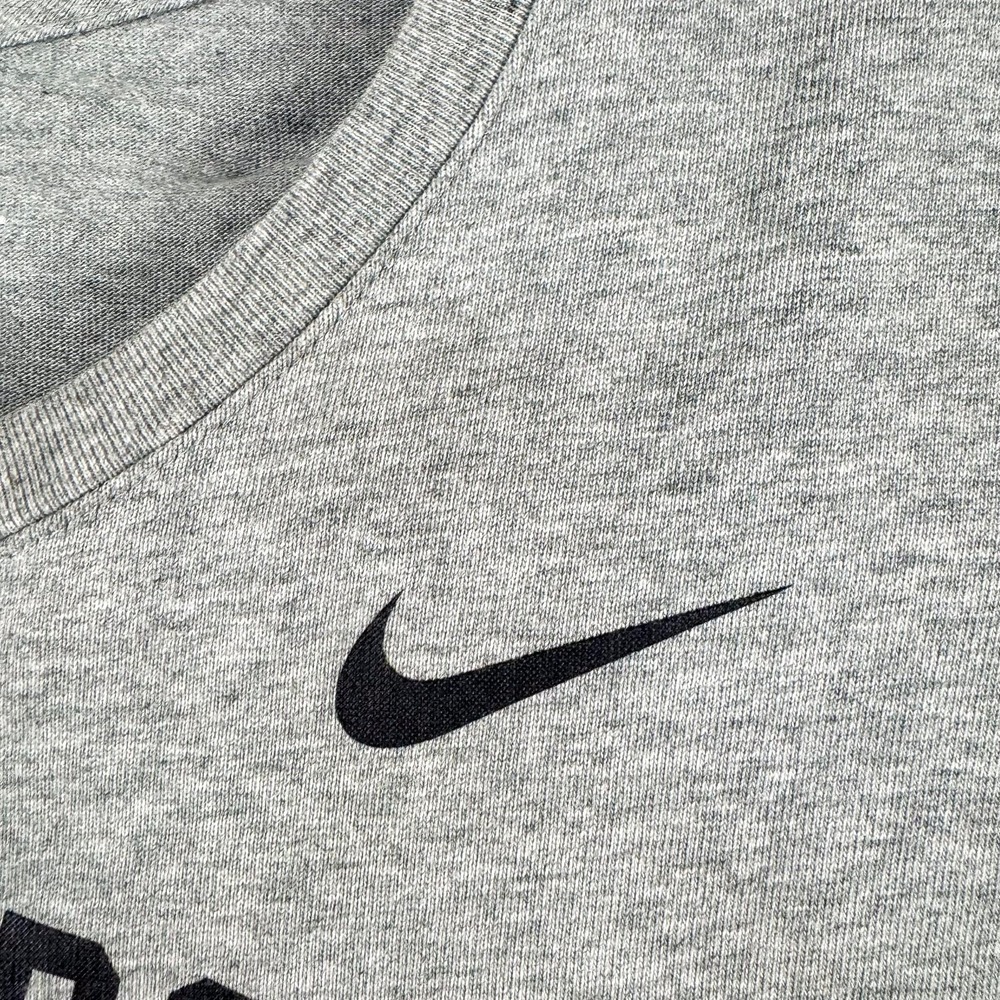 North Carolina‎ Tar Heels Shirt Mens XXL Gray Black NCAA College Basketball Nike - Picture 4 of 14
